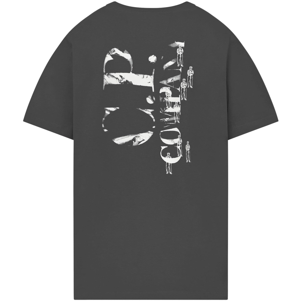 CP Company Graphic Print T Shirt - Black 999